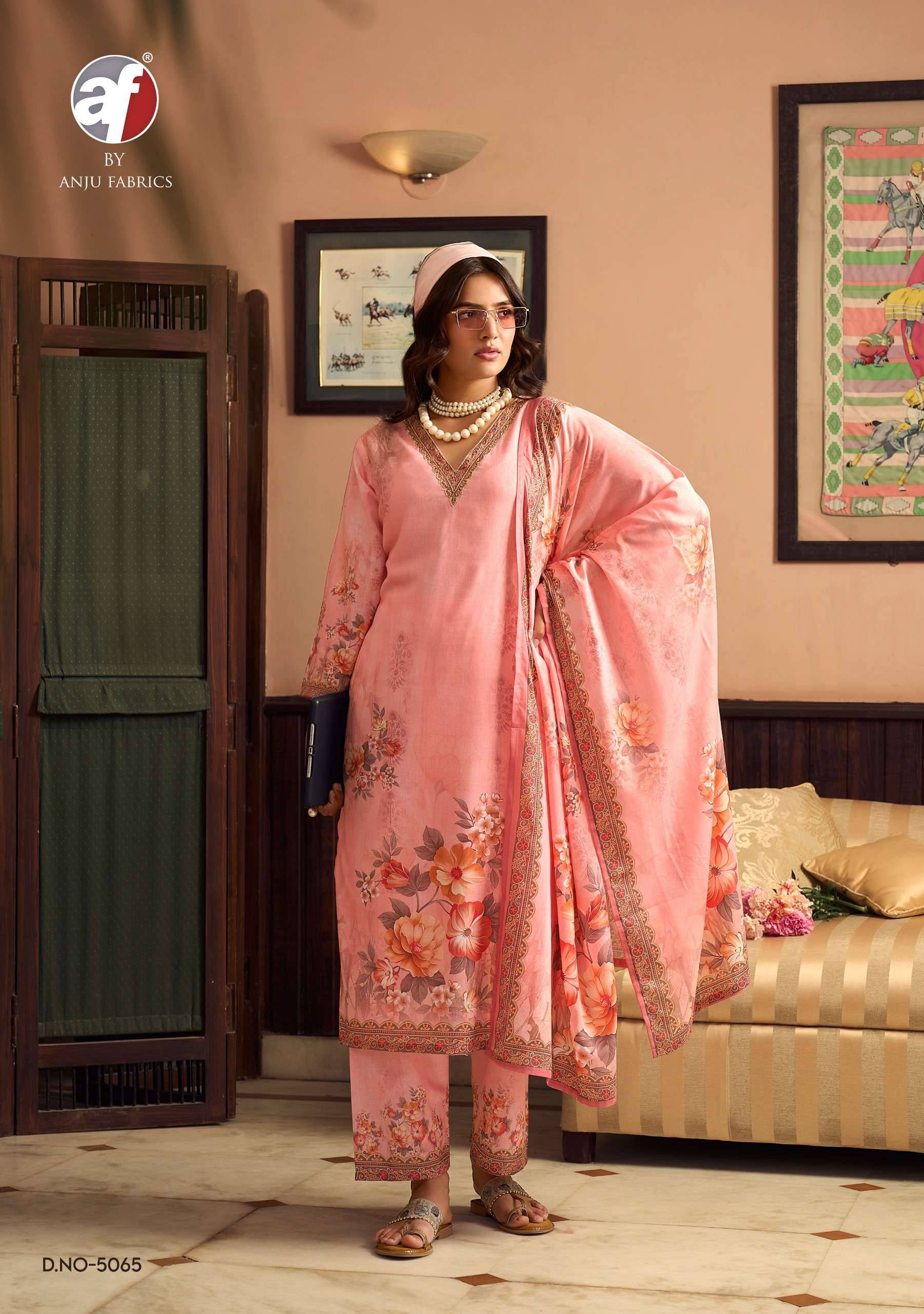 Anju fabrics comfort lady vol 3 Designer kurtis in Kolkata